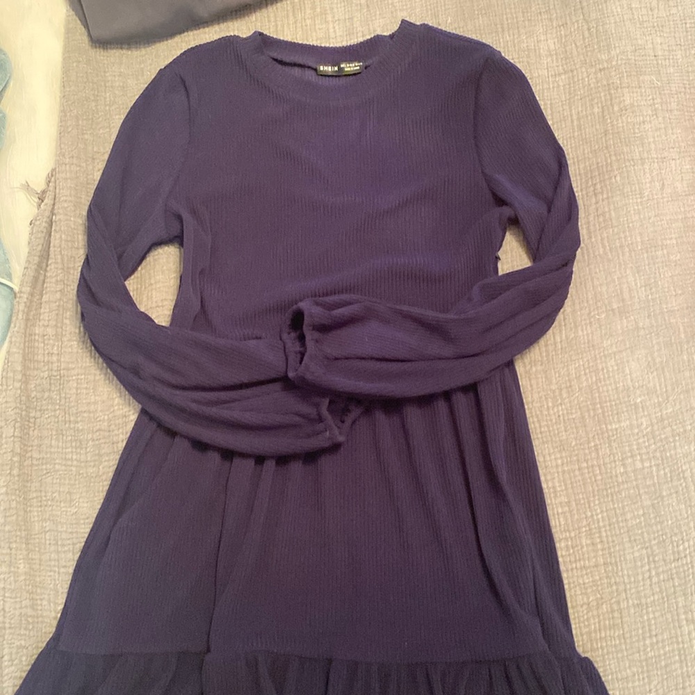 SHEIN Blue Dress